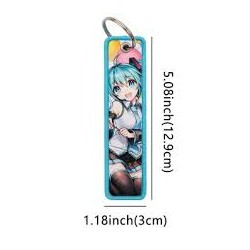 HATSUNE MIKU Porte clé brodé