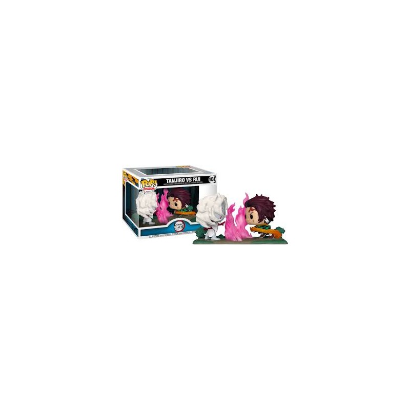 Figurine - Funko Pop! n°1034 - Demon Slayer - Tanjiro vs Rui