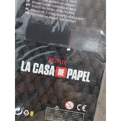 Casa de Papel Bloc note shopping List Aimanté
