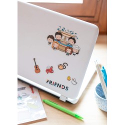 Friends Stickers pour Ordinateur Portable, Smartphone, Tablette, Console