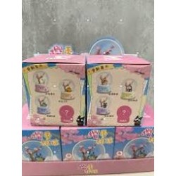 GHIBLI Bind Box Porte clé Boule à Neige Fleur de Cerisier