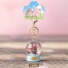 GHIBLI Bind Box Porte clé Boule à Neige Fleur de Cerisier