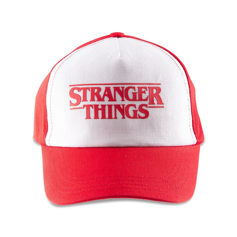 Stranger Things - Casquette de baseball - Blanc Rouge