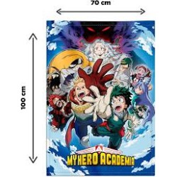 MY HERO ACADEMIA Toile Murale Tissu 70 x 100 cm