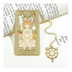 CARDCAPTOR Marque Page Métal Sakura