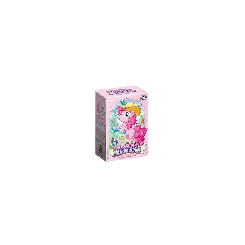 MY LITTLE PONY Blind Box 1 figurine cahoutchouc et 1 stickers