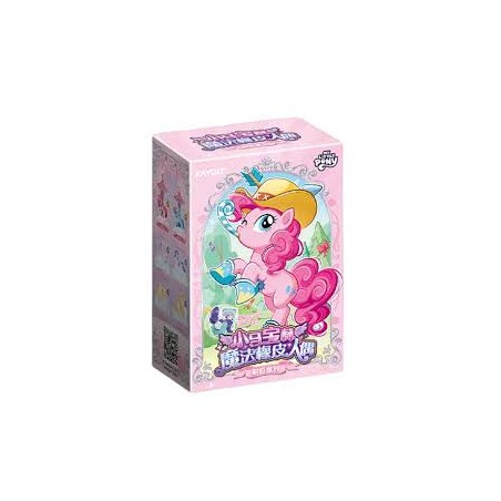 MY LITTLE PONY Blind Box 1 figurine cahoutchouc et 1 stickers