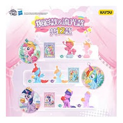 MY LITTLE PONY Blind Box 1 figurine cahoutchouc et 1 stickers