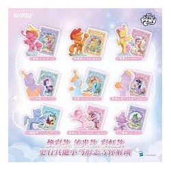 MY LITTLE PONY Blind Box 1 figurine cahoutchouc et 1 stickers