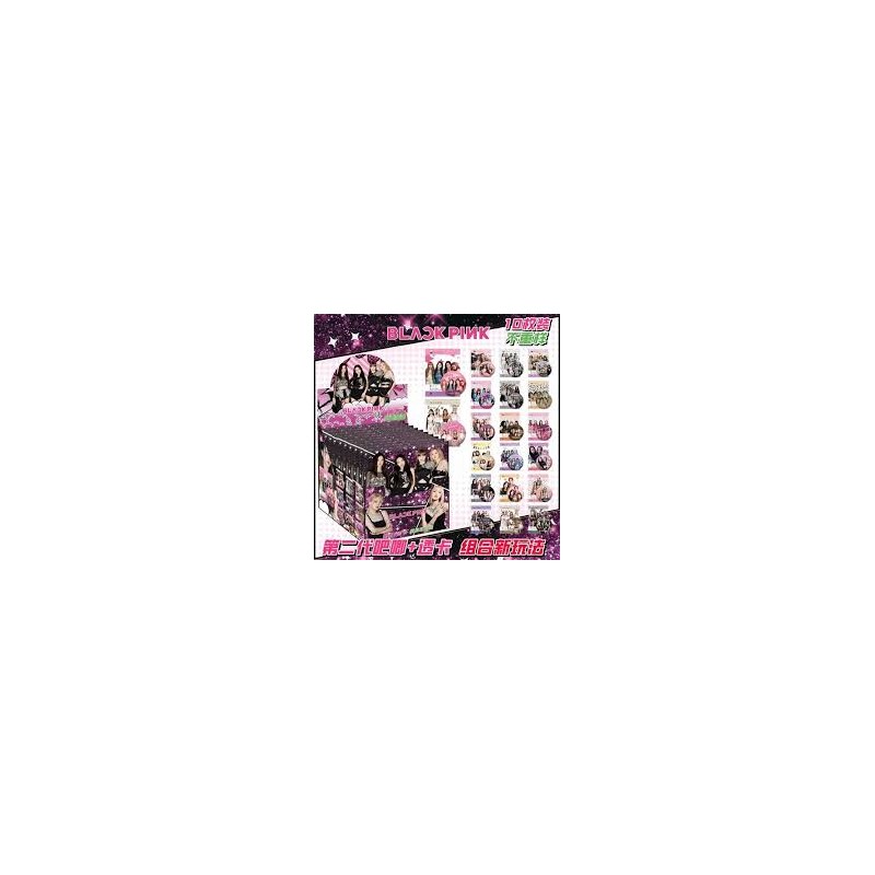 BLACK PINK 1 Blind Box Badge Groupe