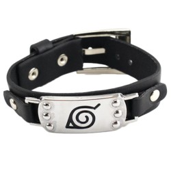 Naruto Bracelet cuir boucles de ceinture