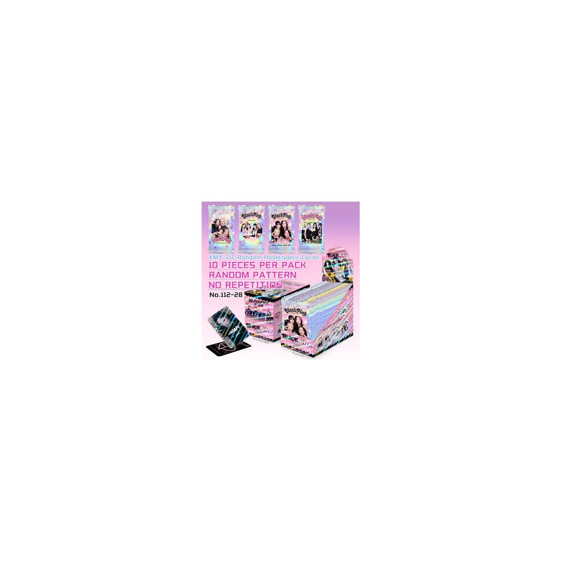 BLACK PINK 1 Booster de 10 Cartes Photo thème Jump