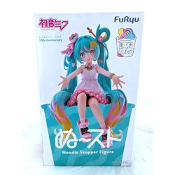 Hatsune Miku statuette PVC Noodle Stopper Hatsune Miku 10th Anniversary 14 cm