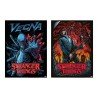 Stranger Things set de 2 Poster - Vecna & Eddie