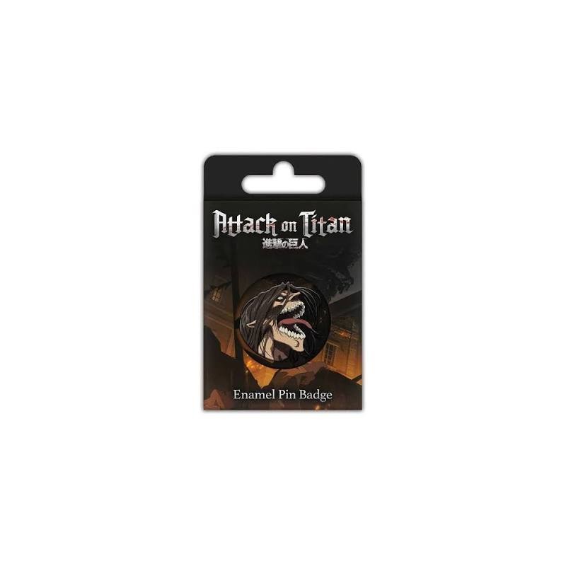 Attack on Titan Pin's en émail (Eren Titan Rage)