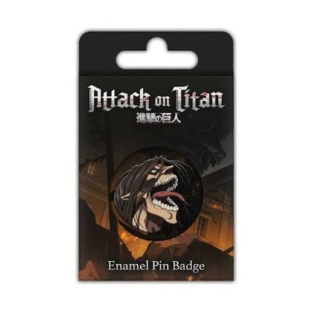 Attack on Titan Pin's en émail (Eren Titan Rage)
