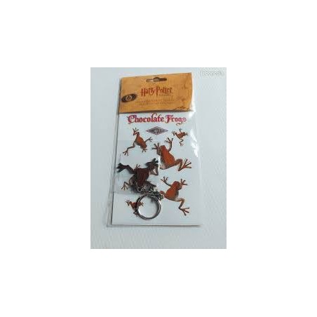 Porte-clé chocogrenouille Harry Potter + Stickers parfumés