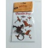 Porte-clé chocogrenouille Harry Potter + Stickers parfumés