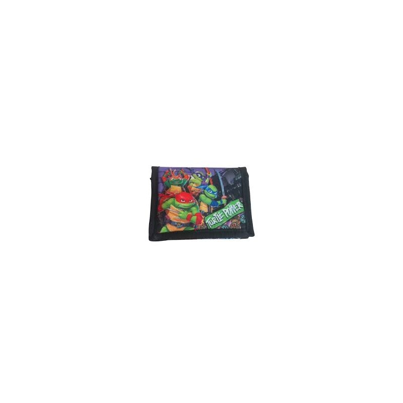 Tortues Ninja - Portefeuille, Porte-monnaie, Multicolore, Produit officiel