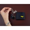 Batman - Coffret cadeau, portefeuille et porte-clés, noir, produit officiel