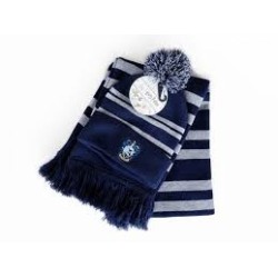 Harry Potter Serdaigle Ensemble bonnet et écharpe d'hiver pour adultes, Bleu, taille unique