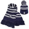 Harry Potter Serdaigle Ensemble bonnet et écharpe d'hiver pour adultes, Bleu, taille unique