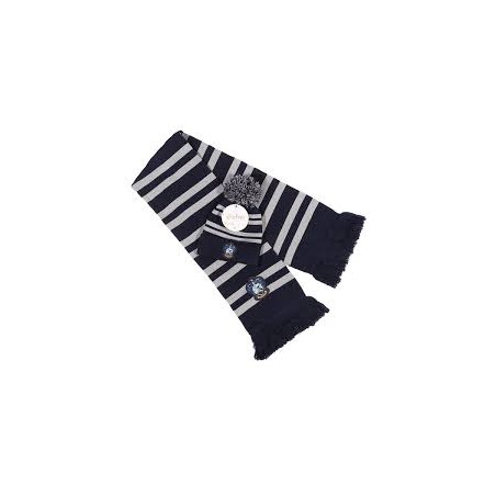 Harry Potter Serdaigle Ensemble bonnet et écharpe d'hiver pour adultes, Bleu, taille unique