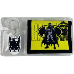DC COMICS Batman - Set cadeau, porte-clés et portefeuille