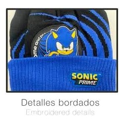 SONIC PRIME bonnet enfant