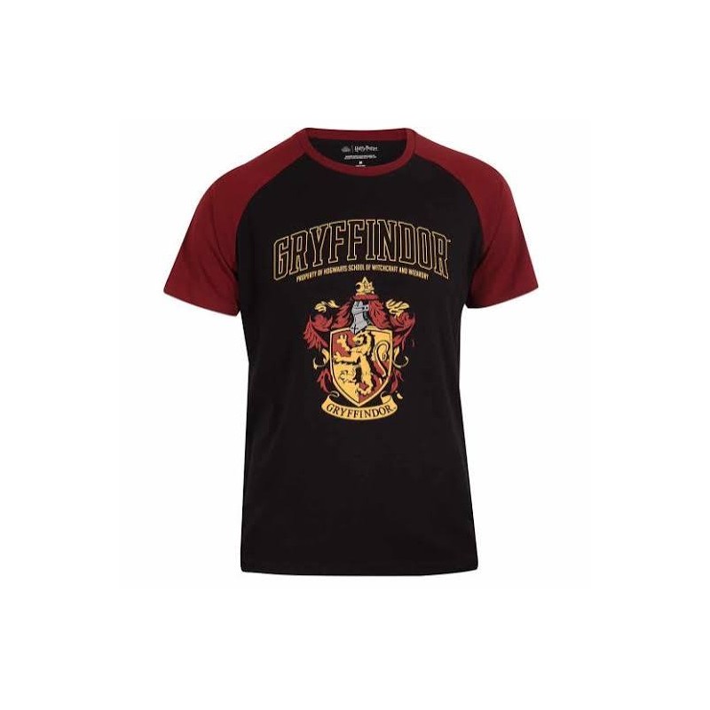 Harry Potter: Maison Gryffondor T-shirt raglan unisexe