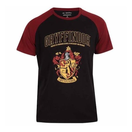 Harry Potter: Maison Gryffondor T-shirt raglan unisexe