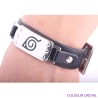 Naruto Bracelet cuir boucles de ceinture