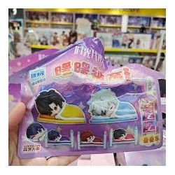 LINK CLICK Sachet surprise Mini Figurine sur petit lit qui s'empile