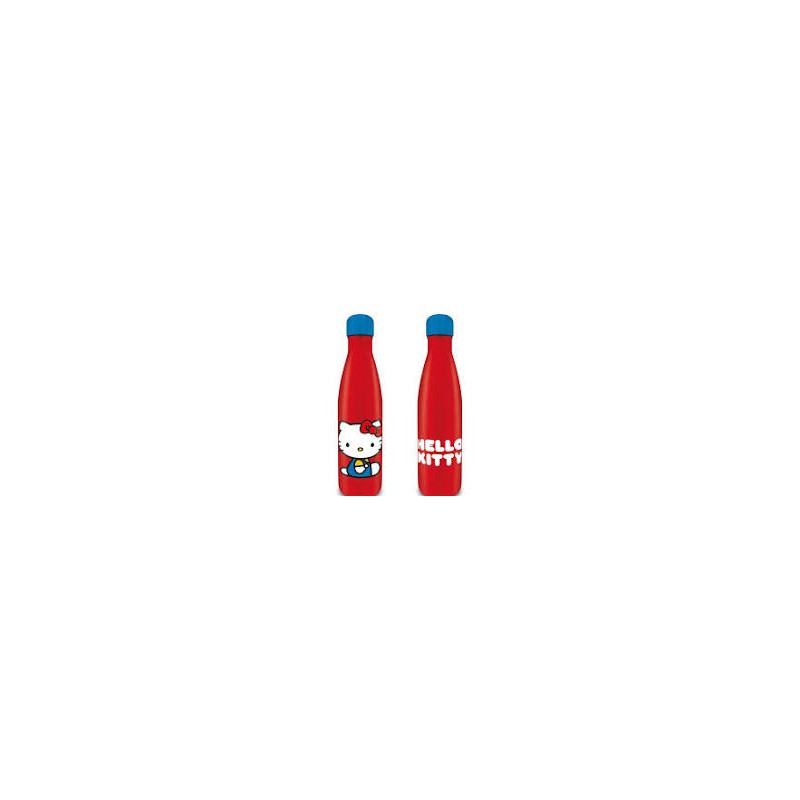 HELLO KITTY Bouteille en métal 560 ml Rouge