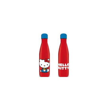 HELLO KITTY Bouteille en métal 560 ml Rouge