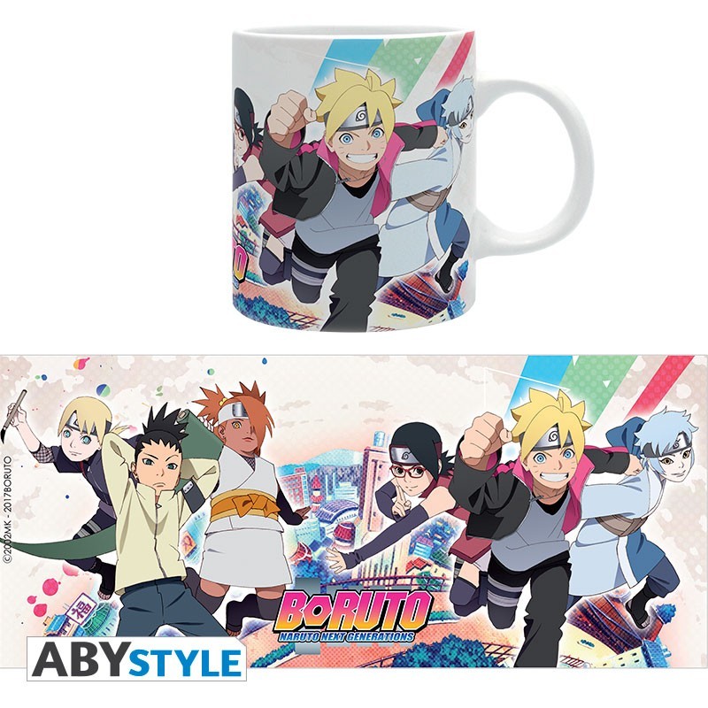 BORUTO - Mug - 320 ml - Groupe