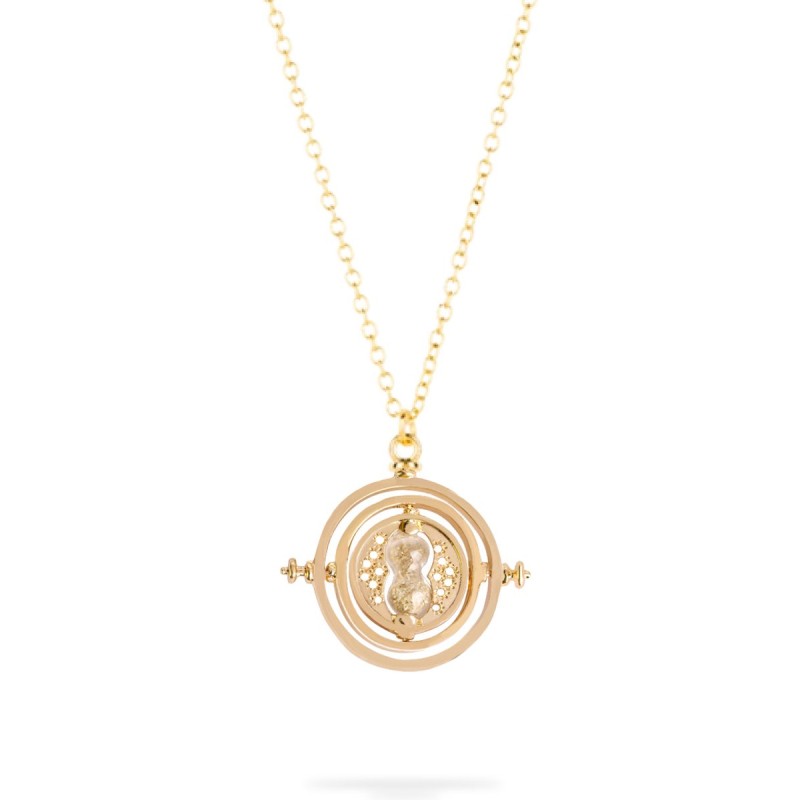 HARRY POTTER Collier retourneur de temps doré