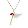 CARDCAPTOR collier clef  du sceau sacré Sakura chasseuse de cartes