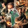 SEIGNEUR DES ANNEAUX Collier feuille de la lorien