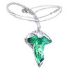 SEIGNEUR DES ANNEAUX Collier feuille de la lorien
