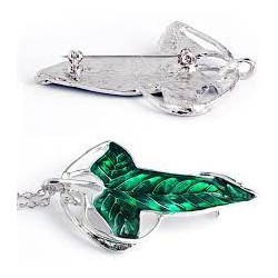 SEIGNEUR DES ANNEAUX Collier feuille de la lorien