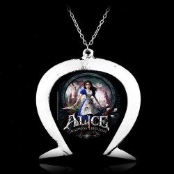 ALICE MADNESS Collier Omega cosplay de liddel