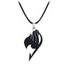 FAIRY TAIL collier cordon Logo de la guilde Noir