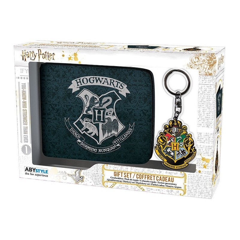 Pack Harry Potter Poudlard Porte-clés + Portefeuille